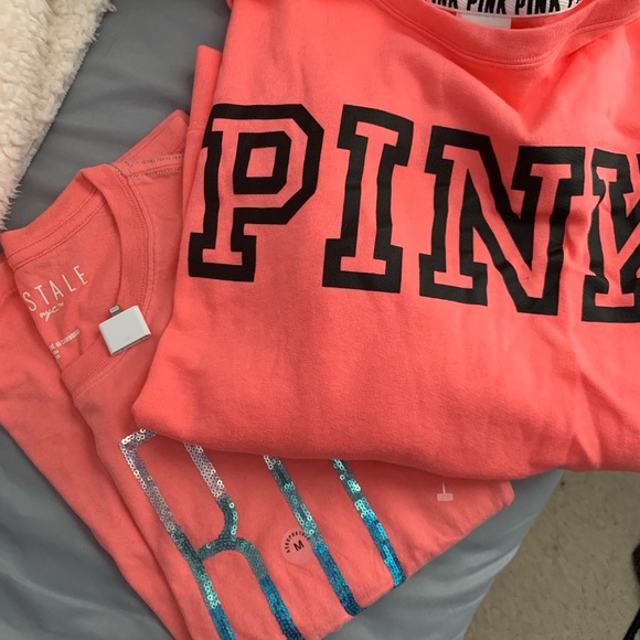 ‼️SOLD‼️ NWT PINK sweatshirt - Picture 3 of 3